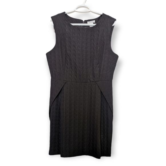 Alfred Sung Sleeveless Textured Fabric Dress With Hip Detail Size 12 - Picture 1 of 4